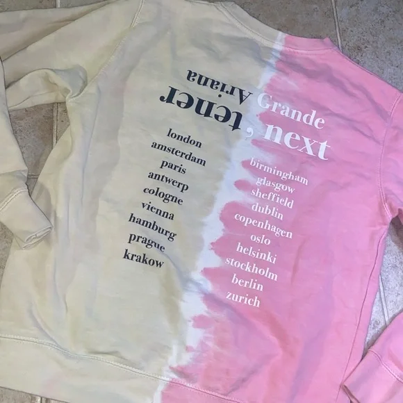 Ariana Grande size S Tie dye crewneck - Picture 5 of 6